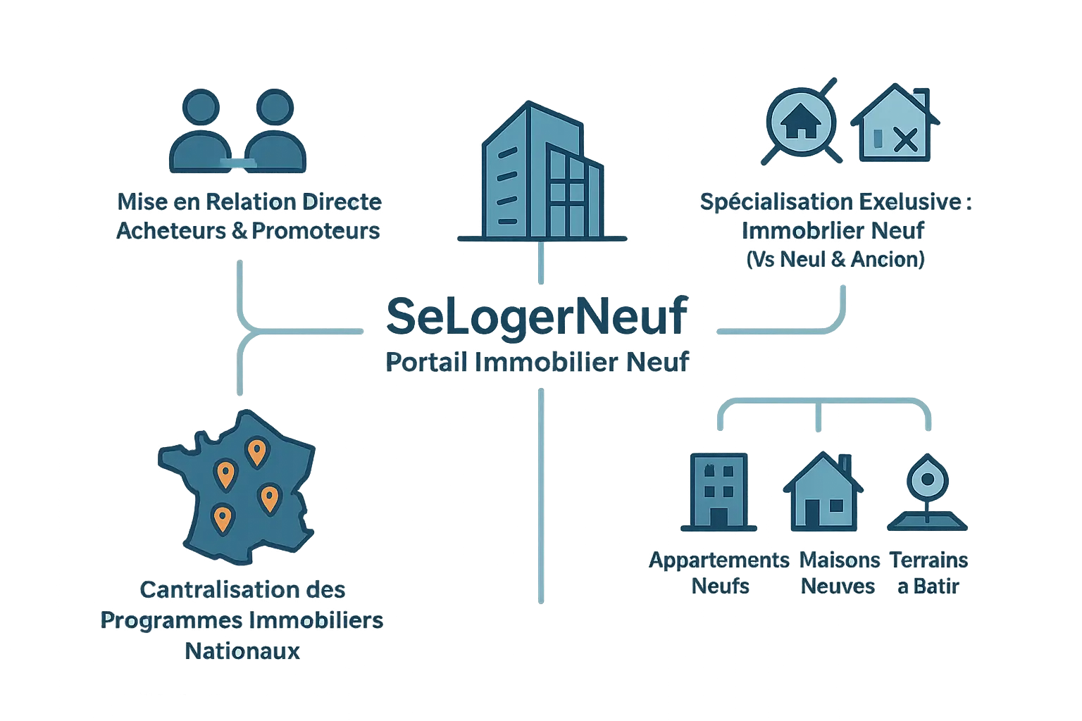Fonctionnalités clés de SeLogerNeuf en 2025