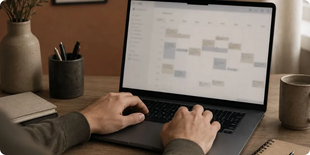 Espace de travail chaleureux et apaisant