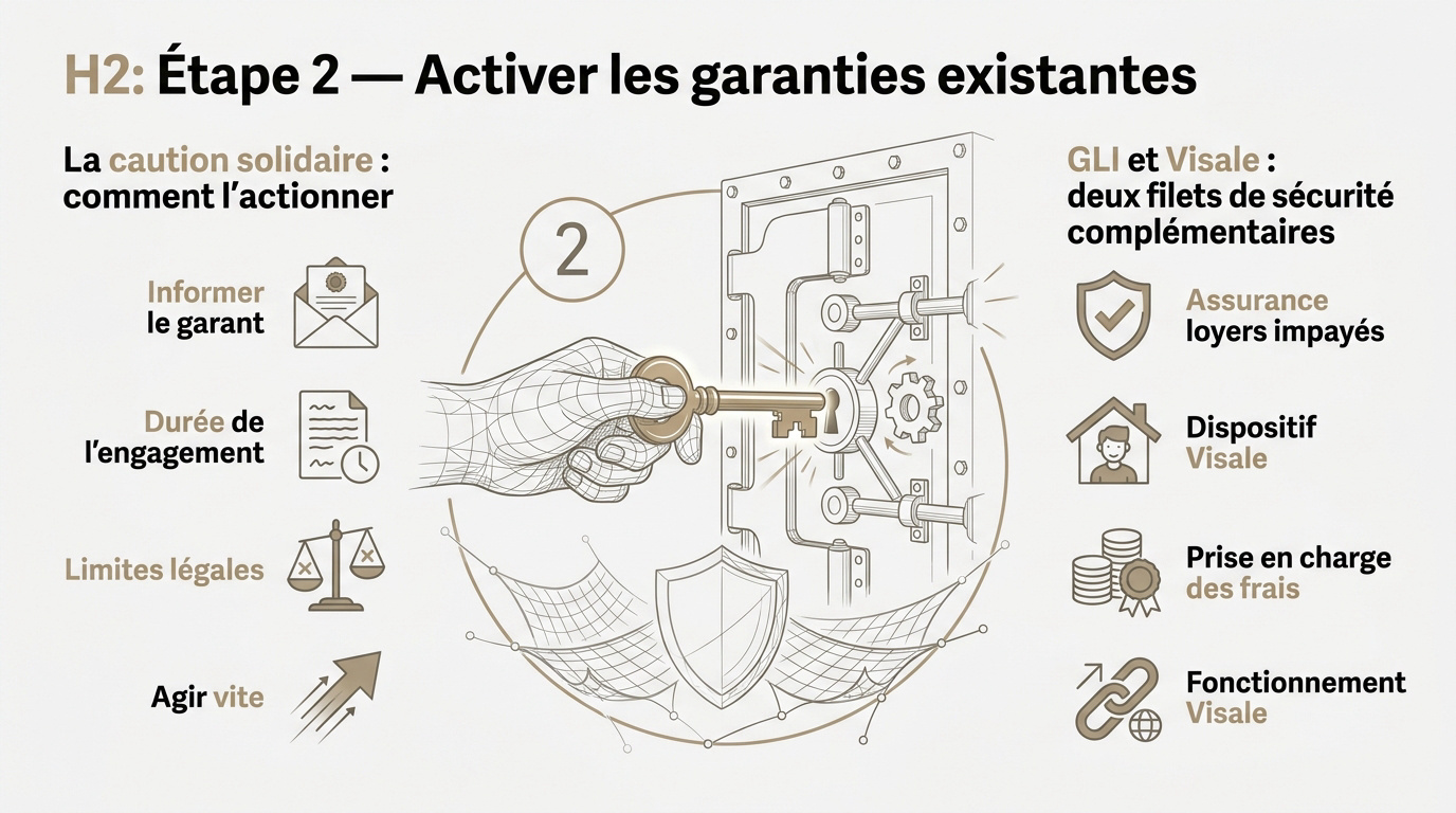 Propriétaire consultant ses contrats de garantie pour loyers impayés