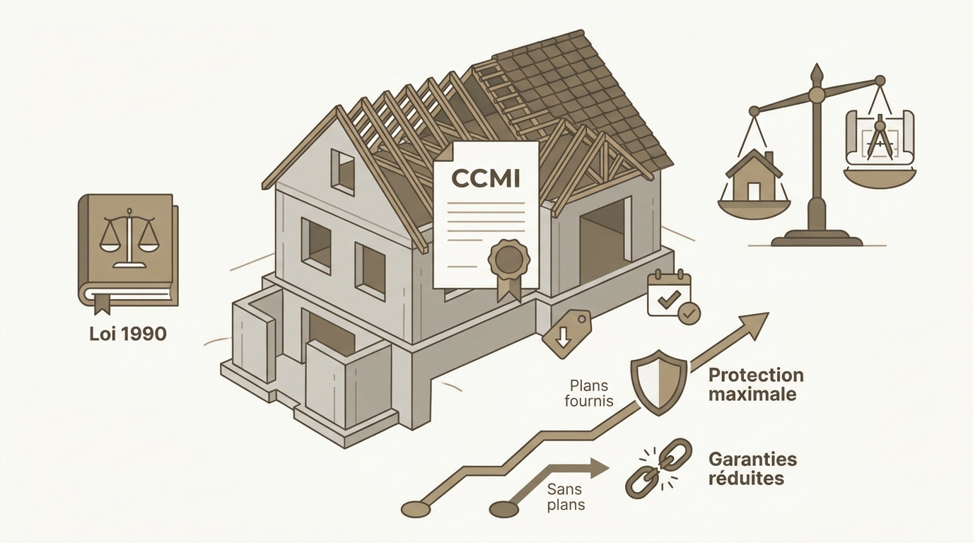 Contrat de construction CCMI et documents juridiques de protection pour futur propriétaire