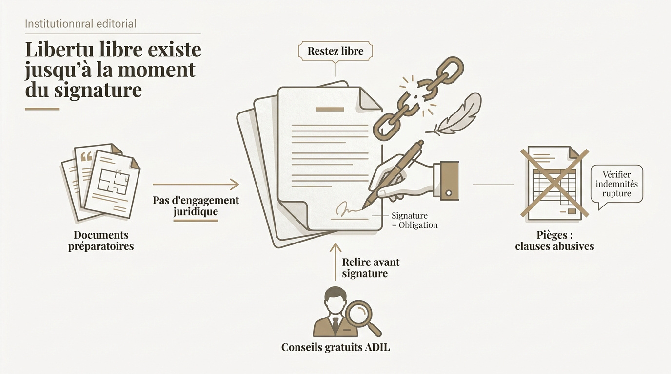 Signature d'un contrat de construction de maison individuelle sécurisé