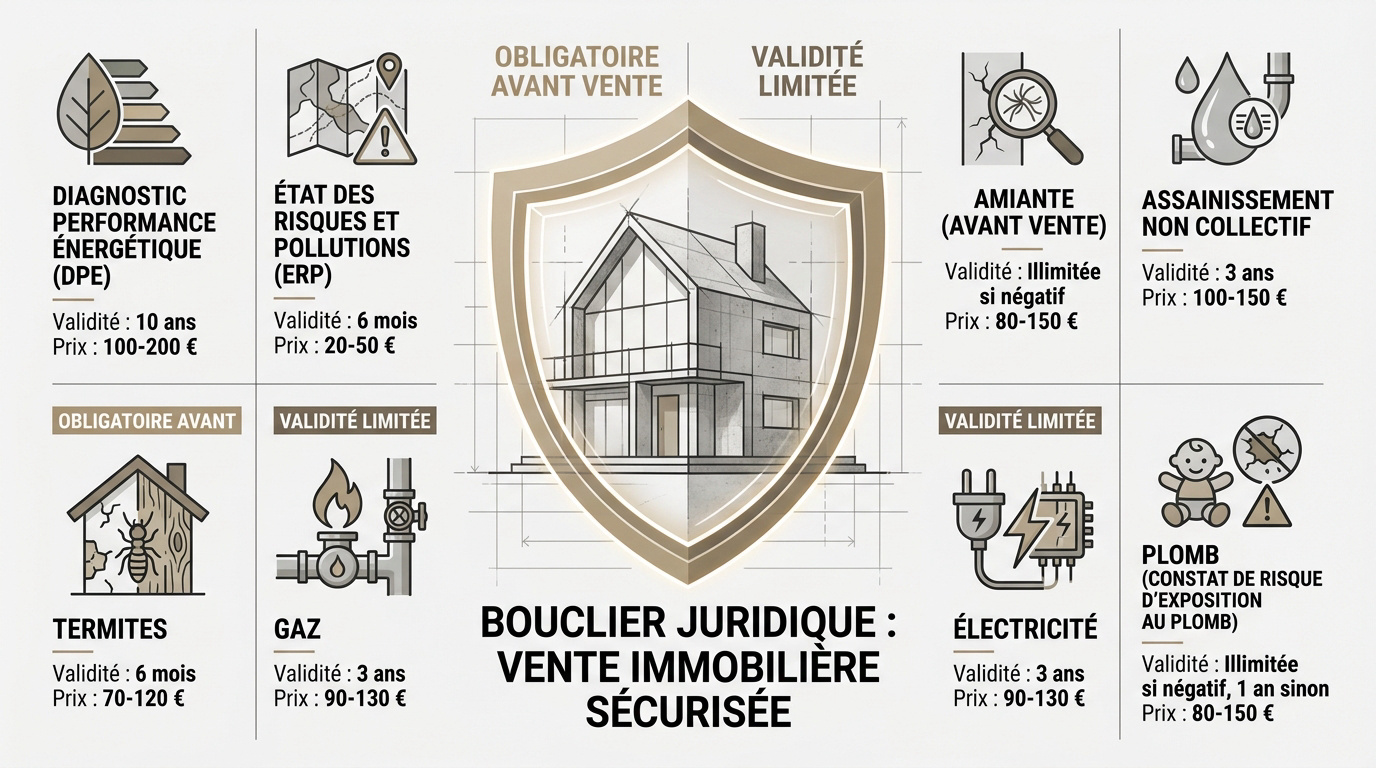 Dossier de diagnostic technique pour sécuriser une vente immobilière entre particuliers dans le Gard