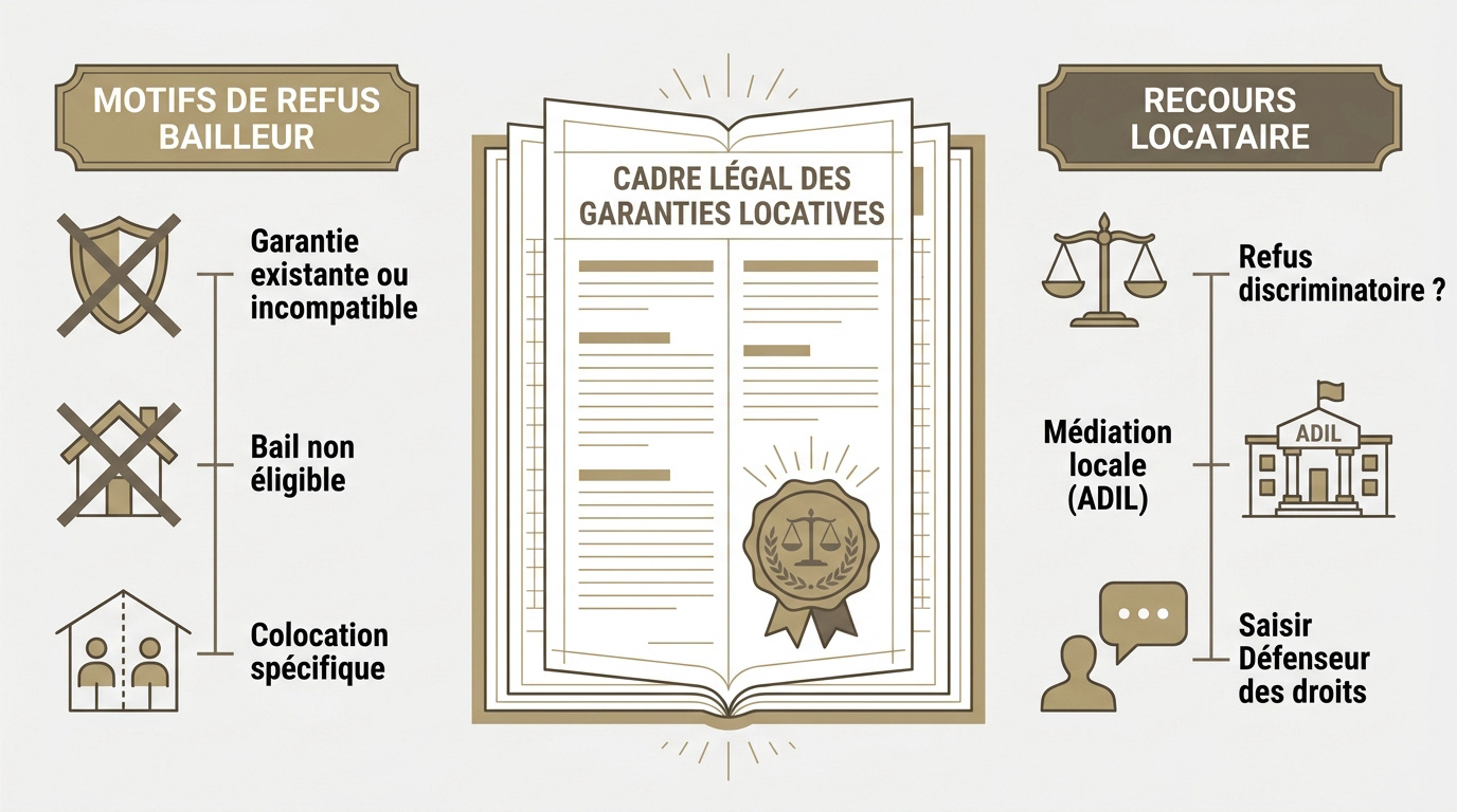 Cadre légal des garanties locatives et protection contre les discriminations